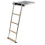 Scaletta a scomparsa Top Line 4 gradini in teak OS4955004-33%