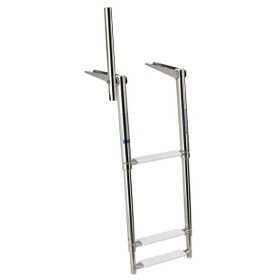 Scaletta telescopica 3 gradini con maniglia da plancetta L.889mm OS4955103-18%
