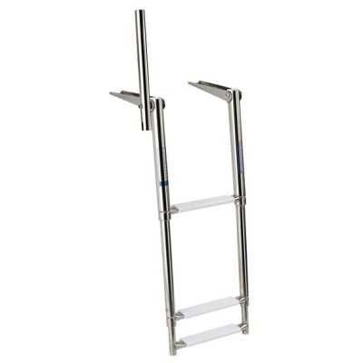 Scaletta telescopica 3 gradini con maniglia da plancetta L.889mm OS4955103-18%
