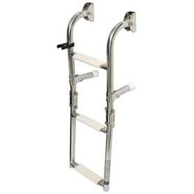 Scaletta pieghevole Stretta 3 Gradini 63x22cm fissaggio su murata in inox OS4957233-18%