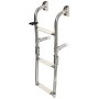 Foldable Narrow Ladder wall-mounting 3 Steps 63x22cm OS4957233