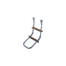 Scaletta pieghevole in acciaio inox 3 gradini 24x61cm TRS1903073-20%