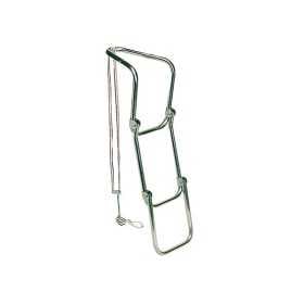 Scaletta pieghevole per gommoni 3 gradini 880x250mm in inox OS4952803-18%