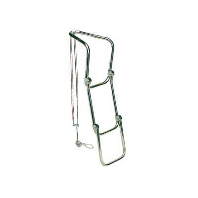 Folding rubber dinghy ladder 3 steps 880x250mm OS4952803