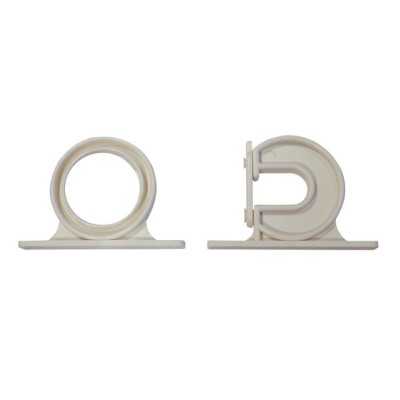 Reggicanna in plastica bianca Ø 38mm N30413004953-5%