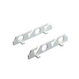 Coppia Portacanne multiplo in plastica inalterabile bianca per 4 canne N30413005001-10%