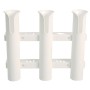 Wall mounting plastic rod halter 3 rods 270x315mm OS4117094
