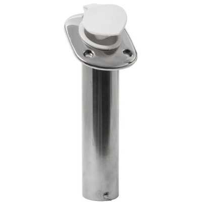 Stainless steel Flush-mount fishing rod holder Ø 42mm Slope 60° OS4121170