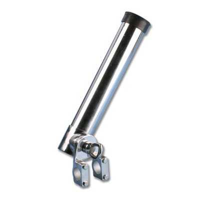 Portacanne inclinazione regolabile in acciaio inox 316 Fissaggio su battagliole o pulpiti TRM2650025-20%