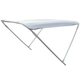 Tendalino 2 Archi in Alluminio H.110cm Larghezza 130cm Lunghezza 180cm Bianco MT3266053-20%