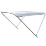 Aluminium 2 Arch Bimini H.110cm W.170cm L.180cm White MT3266057