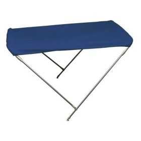 Tendalino 2 Archi in Alluminio H.110cm Larghezza 130cm Lunghezza 180cm Blu Navy MT3266063-20%