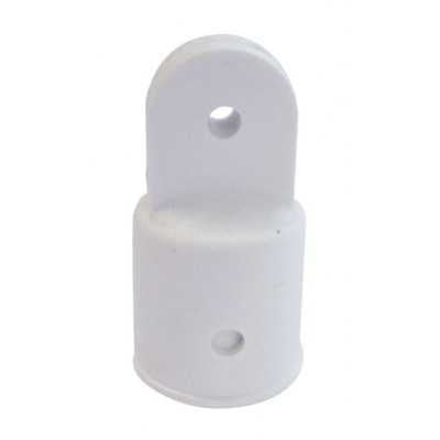 Terminale a occhio Tubo D.20mm Bianco N120412000625-5%