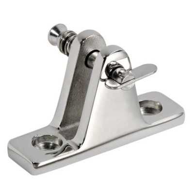 Stainless Steel Fork socket 90° with removing pin N120412028002