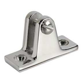 AISI 316 Hinge bent base with screw pin Tube 20-25mm N120412028003