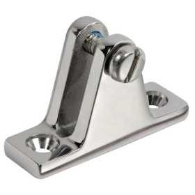 Stainless Steel Fork socket 90° with screw pin N120412028004