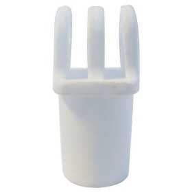 Hose terminal made of white nylon Tube D.22mm OS4662502