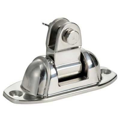 Attacco per capottina snodato 180° Base 106x42mm Perno 8mm OS4666700-18%