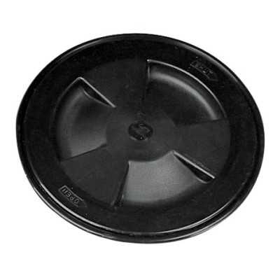 Screw-on inspection hatch D.204mm Black N30211202034