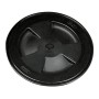 Screw-on inspection hatch D.204mm Black N30211202034