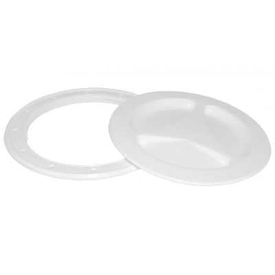 Tappo d'ispezione D.204mm Bianco N30211202035-40%