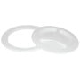 Tappo d'ispezione D.204mm Bianco N30211202035-40%
