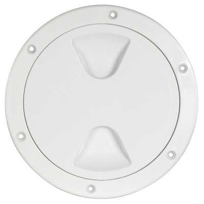 White Inspection Hatch with Screw Lock Ø203mm Opening N30211202038