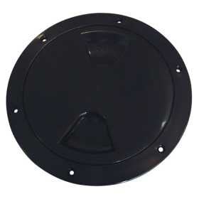 Screw-on inspection hatch D.145mm Black OS2020420