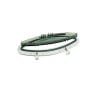 Oblò elittico BOMAR 150x406mm Bianco OS1961600BI-18%