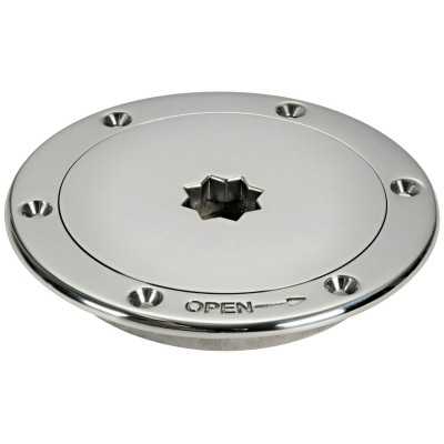 Stainless steel inspection hatch External Ø 132mm Passage 91mm OS2010350