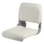 Seat with foldable backrest and pull-out padding White OS4840201