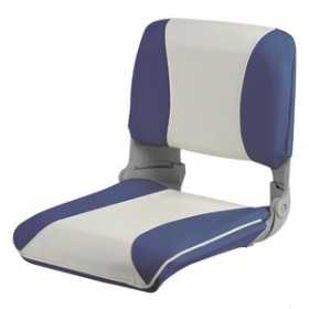 Seat with foldable backrest and pull-out padding White / Blue OS4840203