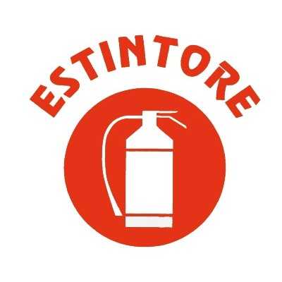 Type-approved EC extinguisher sticker 100x80mm N31812621831