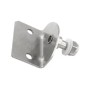 90° Stainless steel plate with threaded pin 8m OS3801301