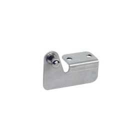 Square embossed plate with left pin Threaded pin 8 mm OS3801316