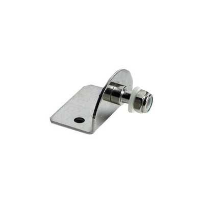 90° Flat fastening plate External 8-mm threaded pin OS3801323