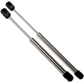 Stainless steel gas spring with ball head - Open 380mm OS3802041