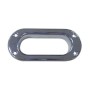 Stainless steel hawse pipe - 152x82mm - Hole 100x50mm OS0135202