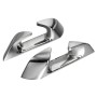 Passacavo angolato in acciaio inox serie Capri Coppia Sx + DX Cima Ø 22mm OS4032315-18%