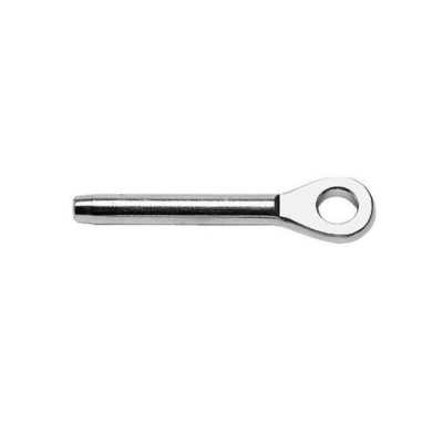 Stainless steel eyelet terminal for cables Ø6mm OS0519006