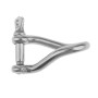 Grillo in acciaio inox ritorto con chiusura a vite Perno 4mm MT0121005-5%