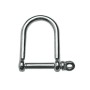 Grillo a D extra largo in inox 5mm Cf 10pz OS0832505-40%