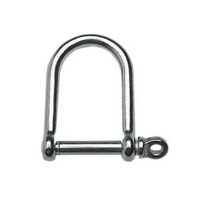 Grillo a D extra largo in acciaio inox Ø 12mm Cf 5pz OS0832512-40%