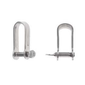 Stainless steel long strip shackle Pin Ø 4mm 10 piece pack OS0886504