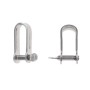 Stainless steel long strip shackle Pin Ø 8mm 10 piece pack OS0886508