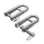 Kit 10 pezzi Grillo in acciaio inox con chiusura a scatto e barra - Perno 5 mm N61641100484-10-40%