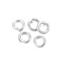 Blister 5Pz Graffe ad anello in acciaio inox Per cavo elastico d8mm N61700602744-30%