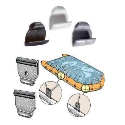 Gancio per gommoni in plastica Grigio N61700602775G-5%