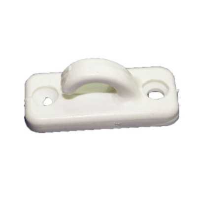 Gancetto Semichiuso in plastica bianca 40x17xh16mm N61742500070B-5%