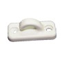 Gancetto Semichiuso in plastica bianca 40x17xh16mm N61742500070B-5%